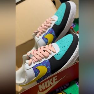 Custom 90s Themed AF1 (One of a Kind)